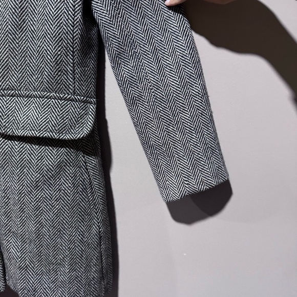 Isaac‎ Mizrahi for Target Herringbone Wool Coat – Women’s Small - Picture 4 of 10